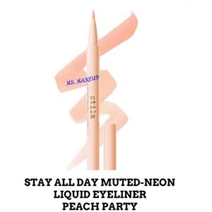 STILA STAY ALL DAY MUTED-NEON LIQUID EYELINER - PEACH PARTY